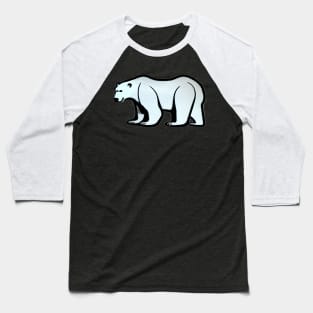 Graceful Arctic King: Portrait of a Polar Bear Baseball T-Shirt